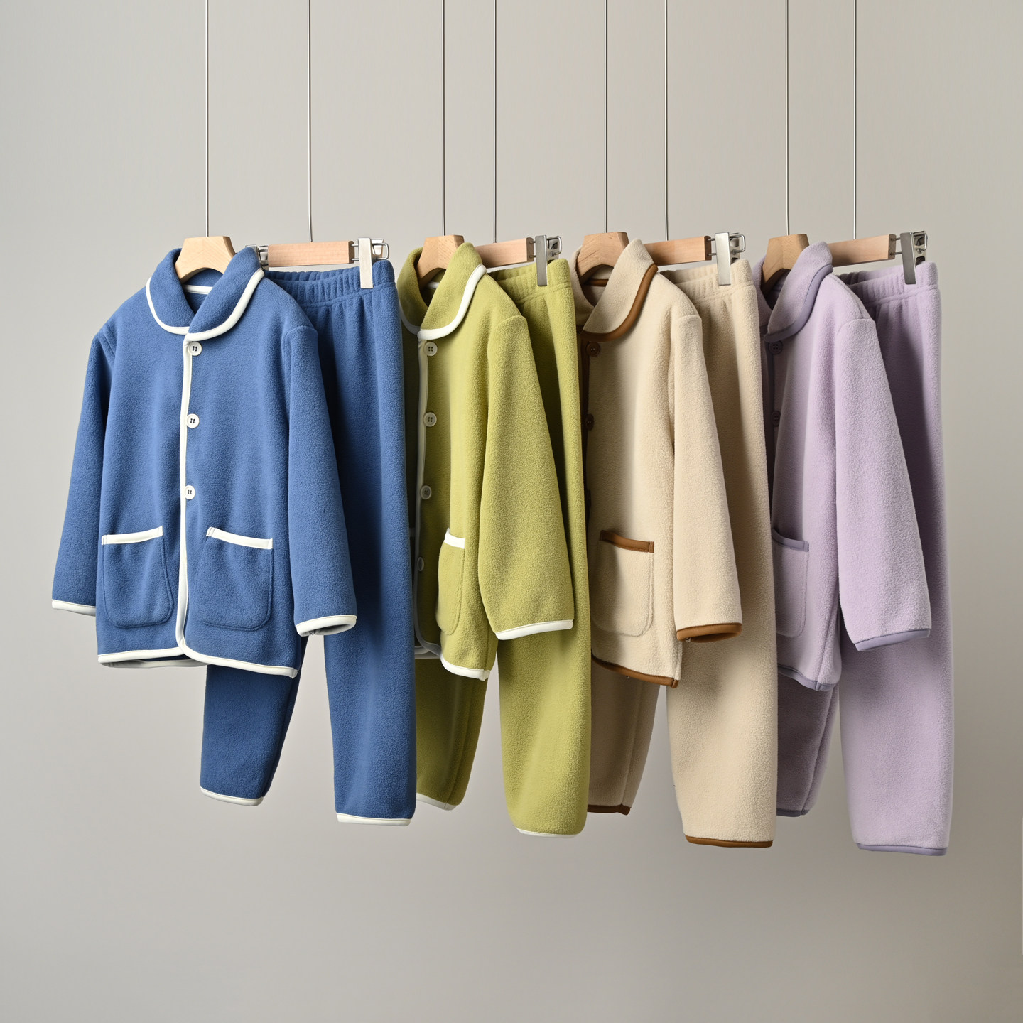 180青少年 A类摇粒绒系扣家居服套装儿童保暖睡衣睡裤 中大童秋冬,淘宝优惠券,粉丝福利购,淘宝优惠卷