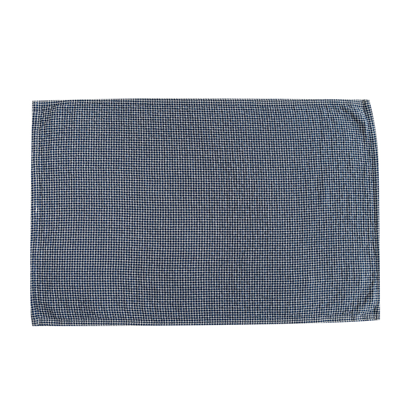 日系客供 一对装 纯棉格子枕巾 全棉四层纱布枕垫 单人家居床品,淘宝优惠券,粉丝福利购,淘宝优惠卷