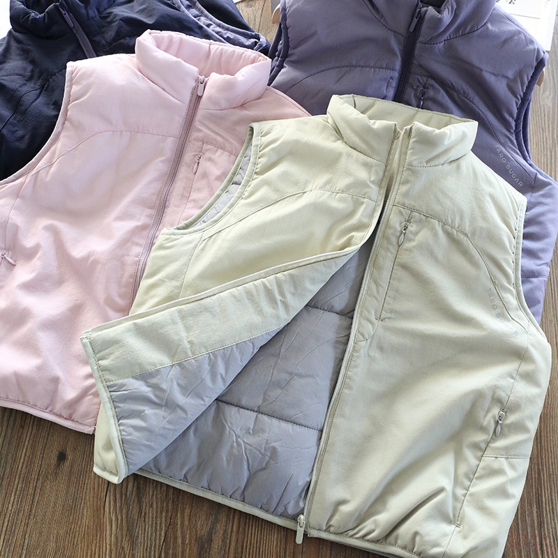 女童马甲棉服夹棉冲锋衣外套2025冬季加厚防风衣内外穿加棉马夹,淘宝优惠券,粉丝福利购,淘宝优惠卷