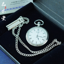 2000 Japan SEIKO Seiko 925 pure silver pregnant table suit quartz movement table chain collection level retro