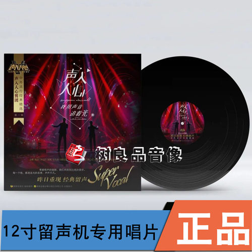 正版 声入人心中外流行经典精选辑 留声机专用LP黑胶唱片王晰周深 - 图0
