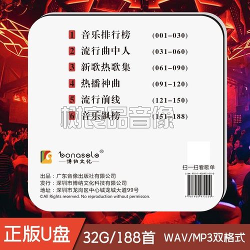 2024汽车载mp3流行新歌曲合集网络抖友热门WAV无损音乐U盘-图1