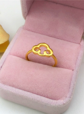 新款时尚网红活口戒指蝴蝶结花朵