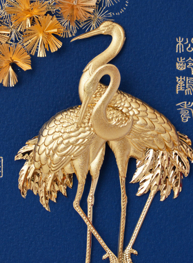 足金金箔创意礼物可摆放可挂墙