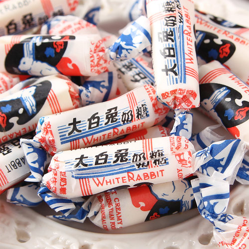 上海冠生园大白兔奶糖114g牛奶糖8090后怀旧零食品年货大礼包糖果 - 图2