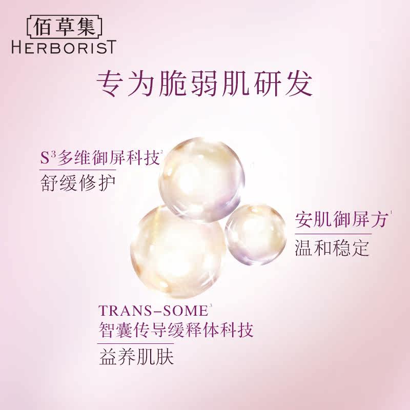 【立即加购】佰草集舒安肌养源调理乳 佰草集面部护理套装