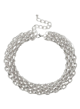 欧美金属个性夸张项链女