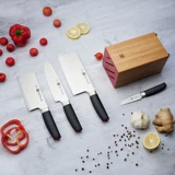 Shuangli выберите выберите женился на нож 7 -кухонная обстановка кухонная мебель из нержавеющей стали.