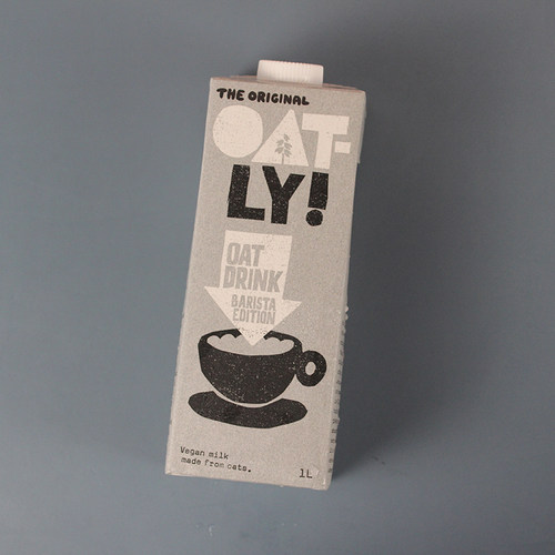 Oatly咖啡大师燕麦奶 欧力巧克力/原味咖啡伴侣植物奶饮料1L蛋白 - 图1