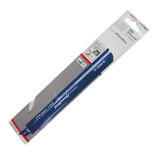 BOSCH 博世 马刀锯条 S 1127BEF 225mm 适用不锈钢和薄壁金属材 - 图3