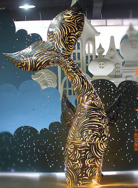 铁艺摆件美人鱼海洋主题婚礼