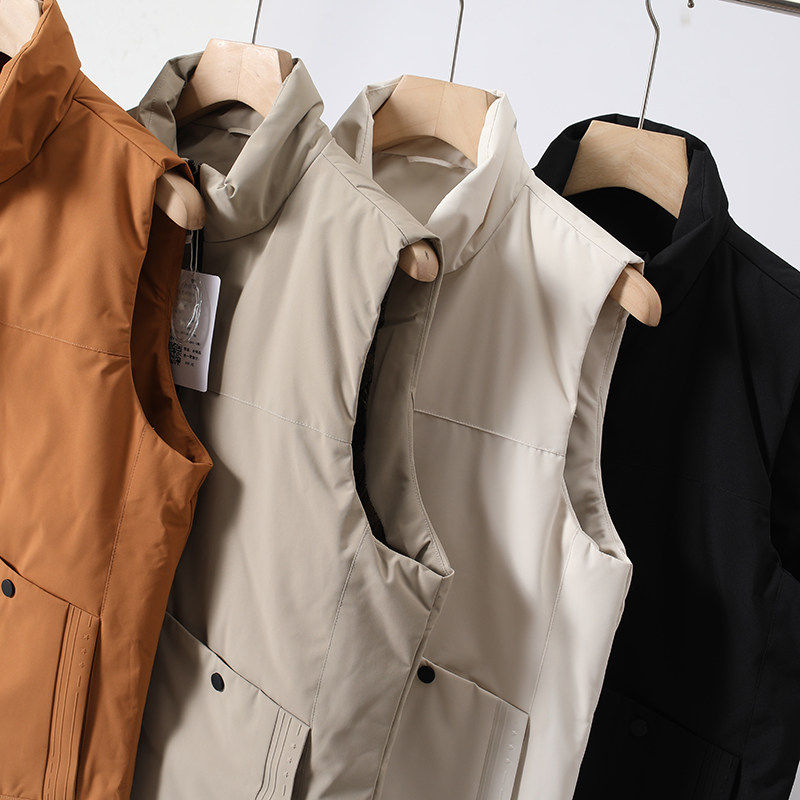 资深大厂订单！高蓬松羽绒马甲！男女立领通勤休闲百搭无袖坎肩潮,淘宝优惠券,粉丝福利购,淘宝优惠卷