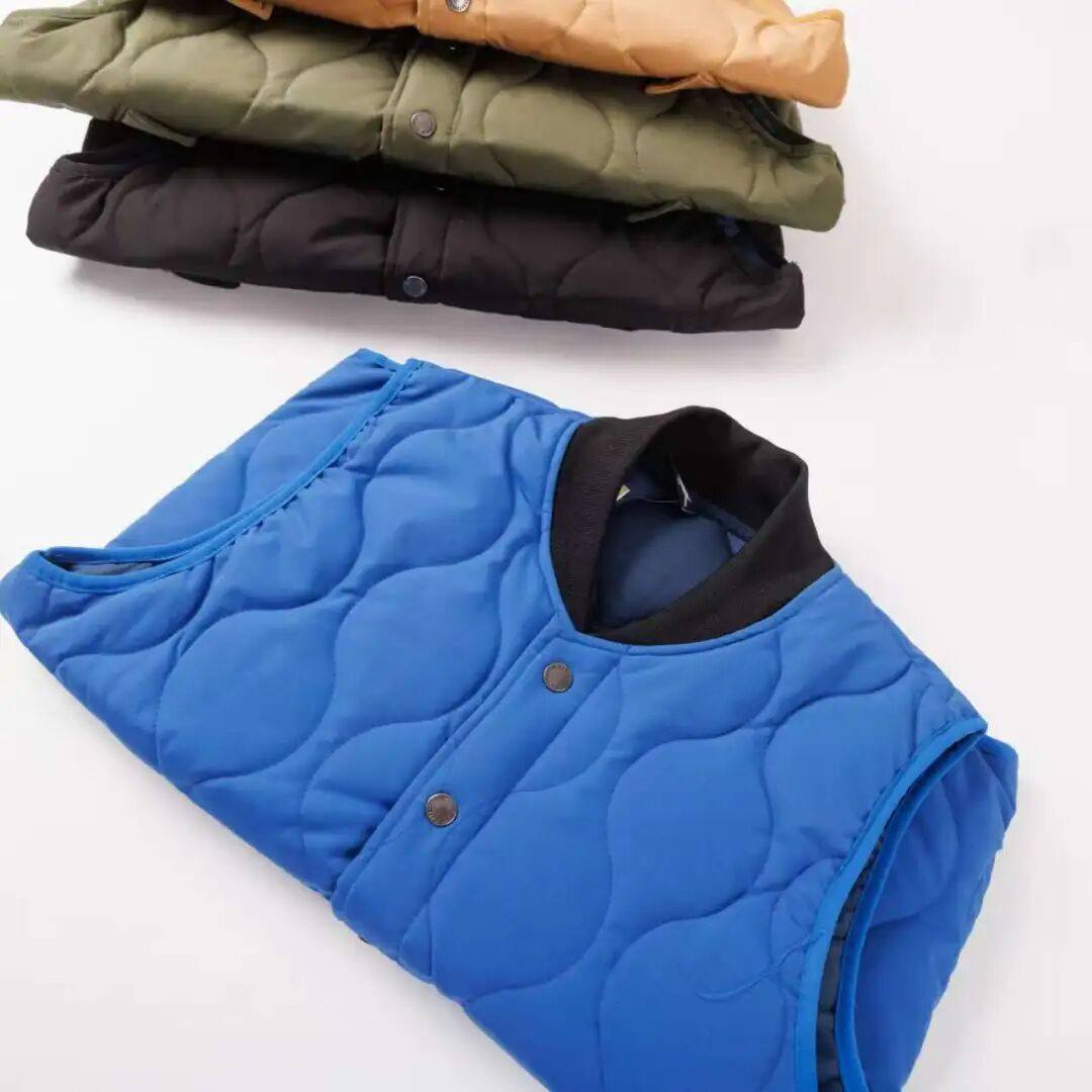 大厂订单！情侣款秋冬户外山系防泼水无领绗缝夹棉保暖棉背心马夹,淘宝优惠券,粉丝福利购,淘宝优惠卷
