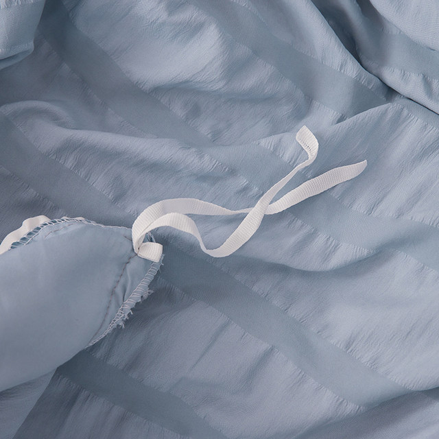 Bubble yarn quilt cover single piece solid color wash cotton sheet quilt cover dormitory single three-piece set 200x230 four-piece set
