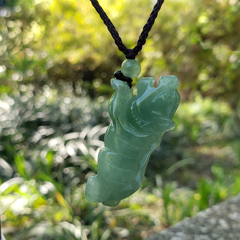 钰达翡翠虎虎牌玉虎立体钥匙吊坠 钰达颈饰