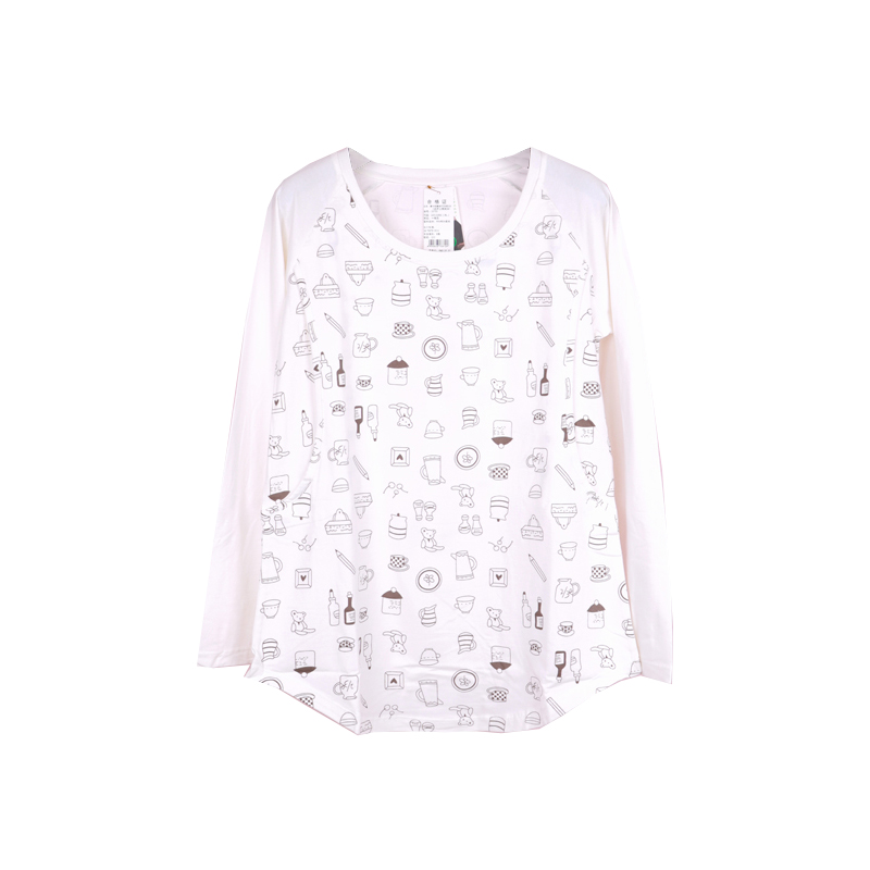 孕宜爽春秋纯棉孕妇睡衣喂奶月子服哺乳上衣产后秋衣怀孕期家居服,淘宝优惠券,粉丝福利购,淘宝优惠卷