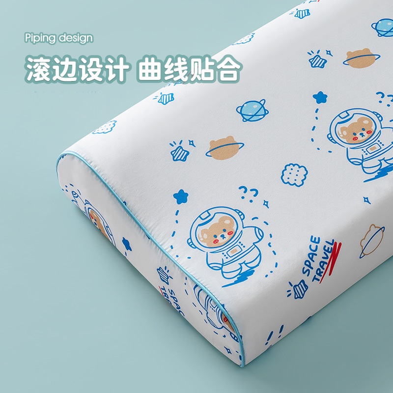 纯棉乳胶枕套一对装30x50全棉儿童枕头套单个40x60记忆枕头内胆套