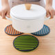 Double gun insulation pad silicone dining table pad home kitchen dish