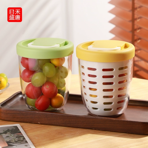 Дофаминовый ремень Far Fruit Cup с крышкой, офисная работница -офф -студенты Портативный завтрак салат -чашка овсяной чашки для консервации