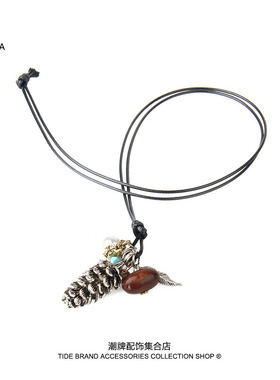 夏日小项链小众设计松子吊坠