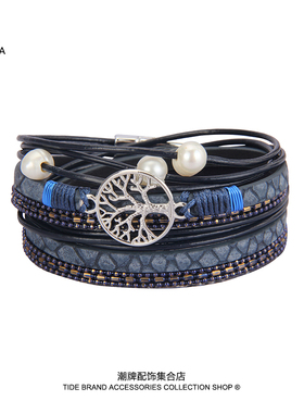 中式清冷感手链白月光手镯