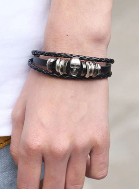 capper手链街摇男手腕饰品