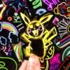 Neon stickers for mobile phone ins style decoration