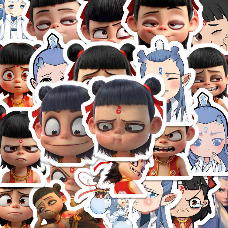 Nezha Sticker Demon Boy Naohai peripheral Ao Bing pocketbook