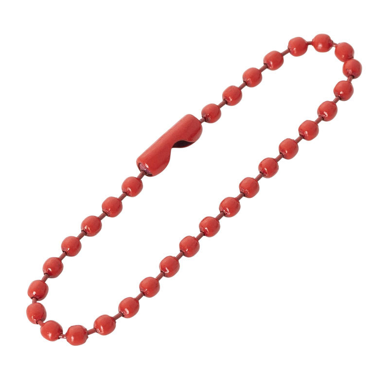 DIY Guka bead chain tag chain colorful handmade accessories material Gupan round beads wave bead chain pendant