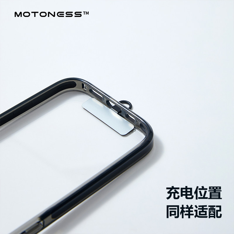 motoness手机垫片第五代不锈钢超薄侧边夹片防丢金属卡片耐用结实