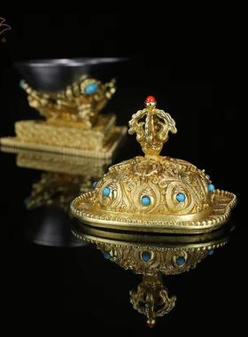 慧宝黄铜不锈钢藏式内供碗