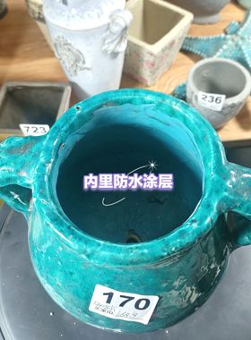 170做旧艺术古罐子大花盆花瓶装饰摆件庭院花园橱窗陈列拍摄道具