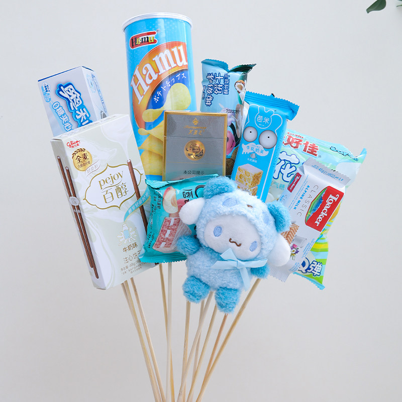 儿童节零食花束竹签水果六一果冻手工diy材料签子花杆包装花艺店,淘宝优惠券,粉丝福利购,淘宝优惠卷