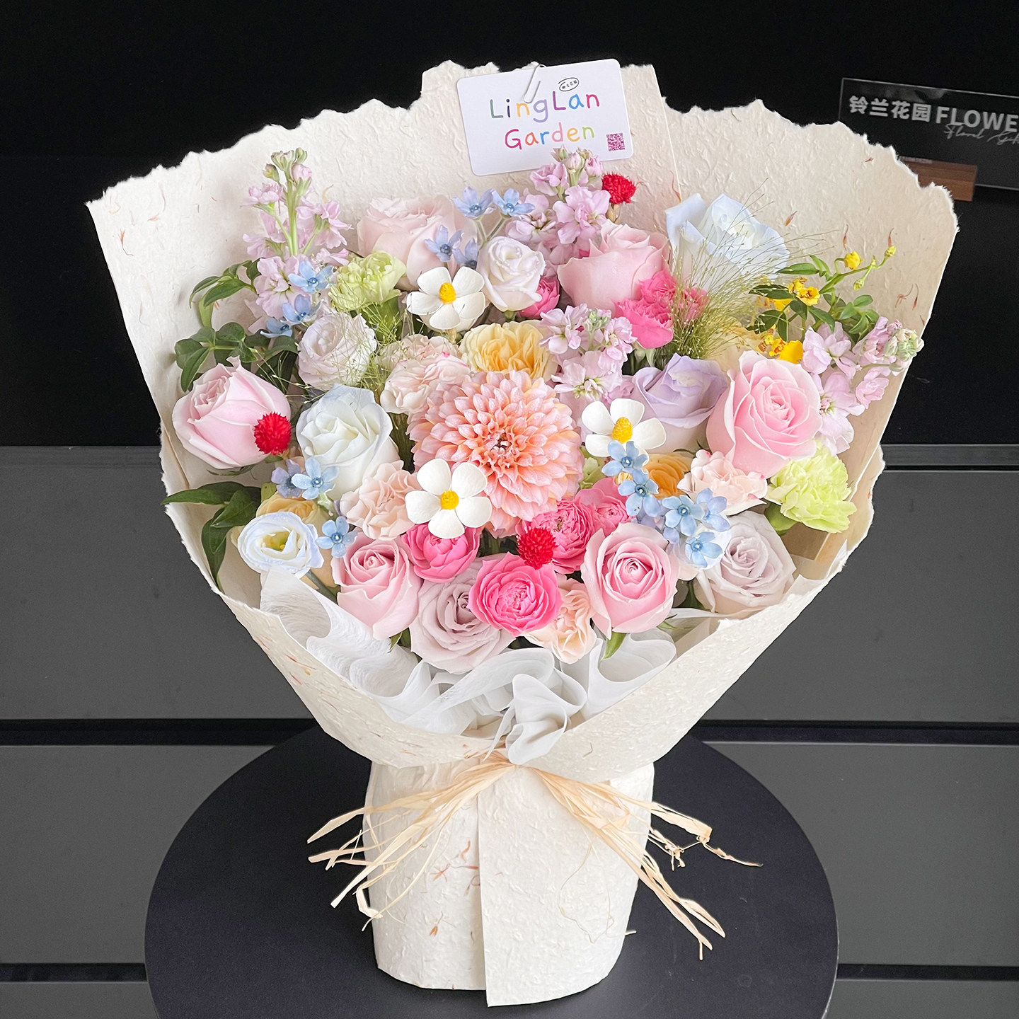 正版手撕花瓣纸鲜花花束包装纸手工东巴纸肌理纸花艺包花diy资材,淘宝优惠券,粉丝福利购,淘宝优惠卷