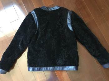 ນັກອອກແບບຊາວອັງກິດ sheared baseball jacket fur one-piece fur coat clearance fur coat