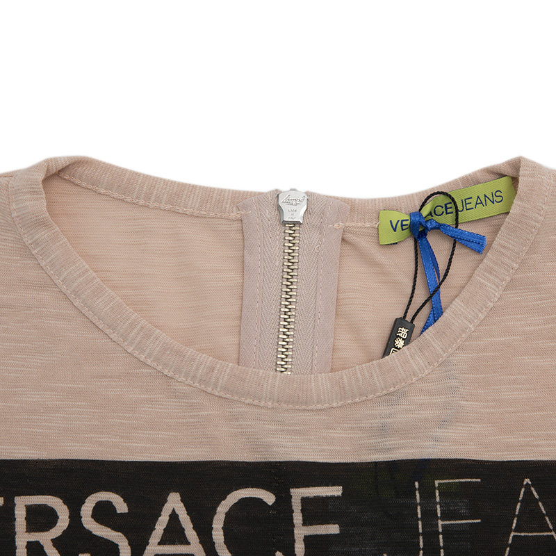 versace jeans棉涤材质logo t恤 银泰百货精品T恤