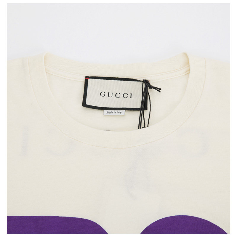 gucci /古驰字母印花图案女士t恤 银泰百货精品T恤