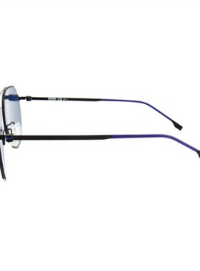 HUGO BOSS 25春夏墨镜男女款飞行员式双梁太阳镜银泰300211