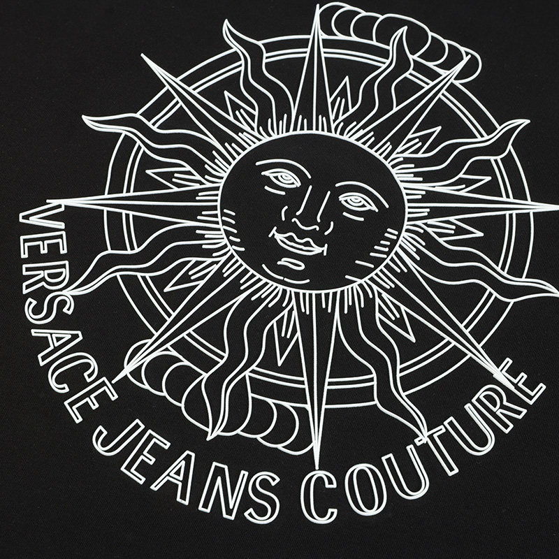 范思哲男士太阳神圆领短袖t恤 银泰百货精品T恤