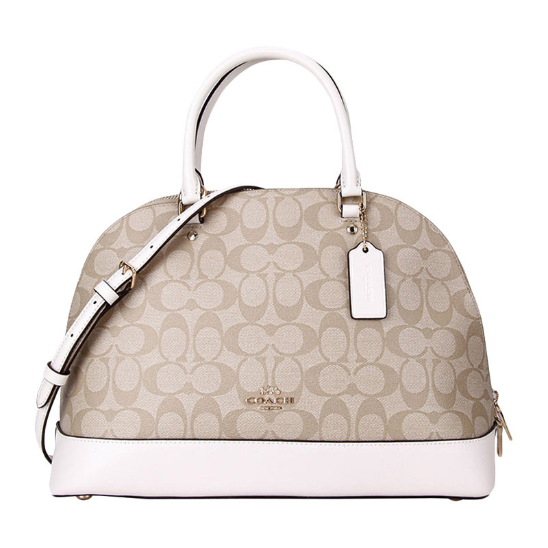 coach女士经典单肩300106贝壳包 银泰百货精品女士包袋