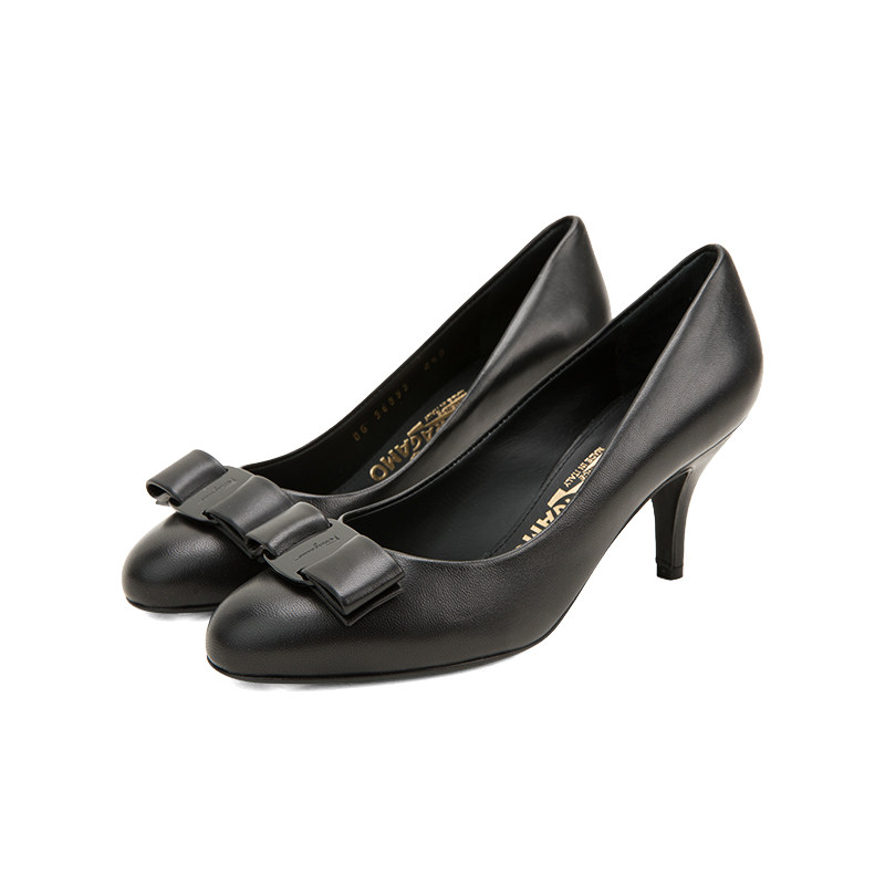 salvatore ferragamo /菲拉高跟鞋 银泰百货精品单鞋
