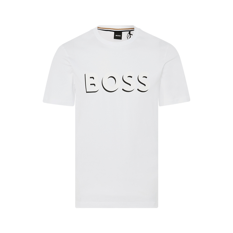 Hugo Boss /雨果博斯男士简约设计经典款套头短袖圆领T恤