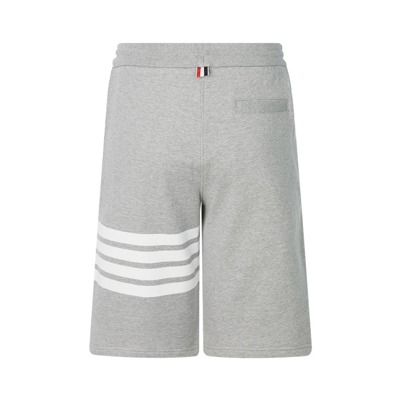 THOM BROWNE 24春夏新款棉质经典四杠男士松紧腰抽绳休闲短裤,淘宝优惠券,粉丝福利购,淘宝优惠卷