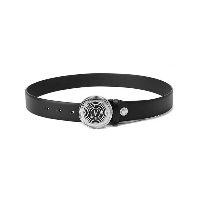 范思哲男士皮革板扣式300095皮带 银泰百货精品腰带/皮带/腰链