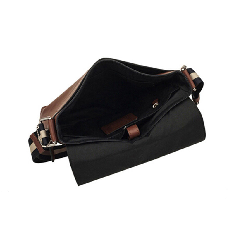 coach男士牛皮单肩300106休闲包 银泰百货精品男士包袋