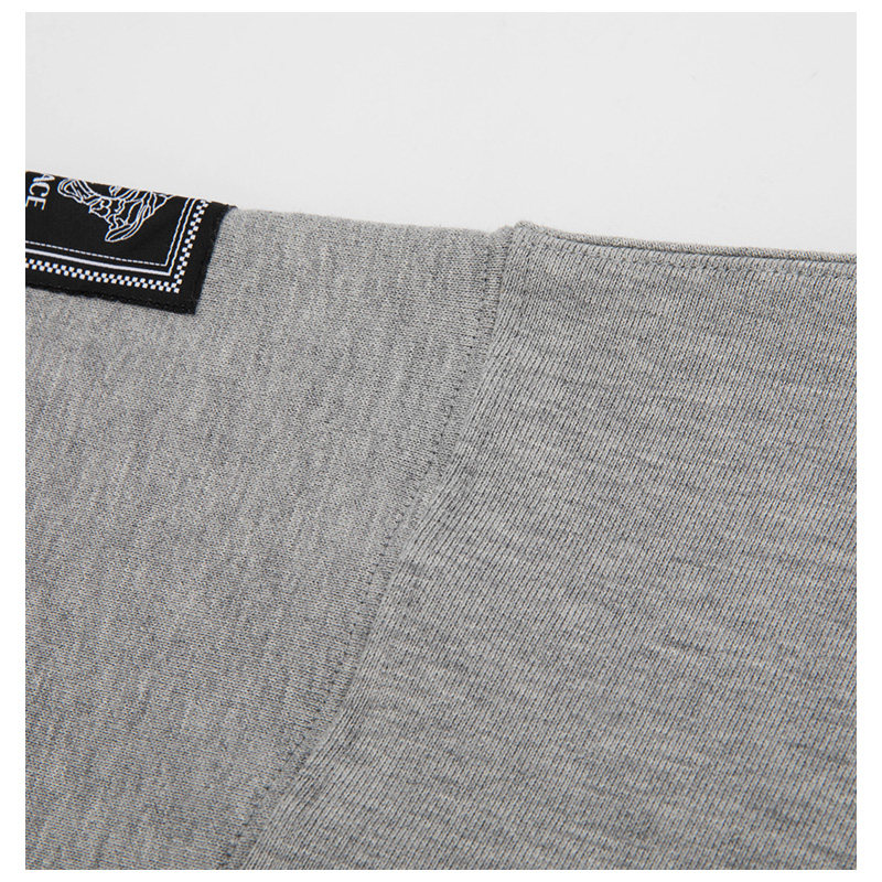 versace /范思哲灰色棉质字母卫衣 银泰百货精品卫衣