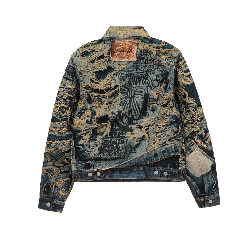 ACNE STUDIOS 春夏新款男士棉质潮流牛仔外套银泰百货 301574,淘宝优惠券,粉丝福利购,淘宝优惠卷