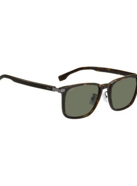 HUGO BOSS  25春夏男女款简约户外偏光板材大框太阳镜银泰 300211