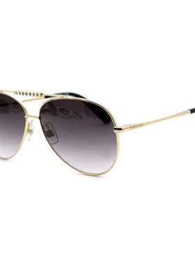 SWAROVSKI 太阳镜女款华丽优雅渐变双梁金属大框墨镜银泰300211