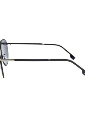 HUGO BOSS 25春夏男女款墨镜男款金属飞行员式太阳镜银泰 300211